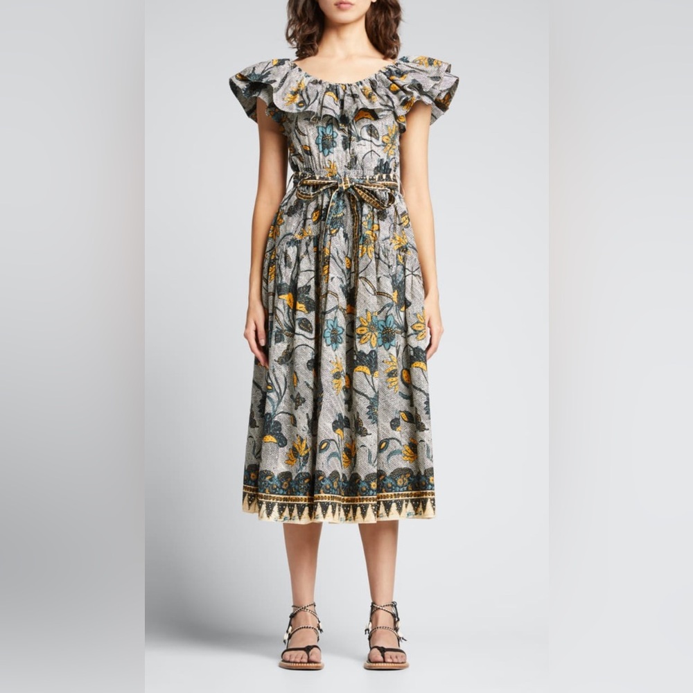 Ulla Johnson Spring Summer 2022 Amira Dress in Portofino